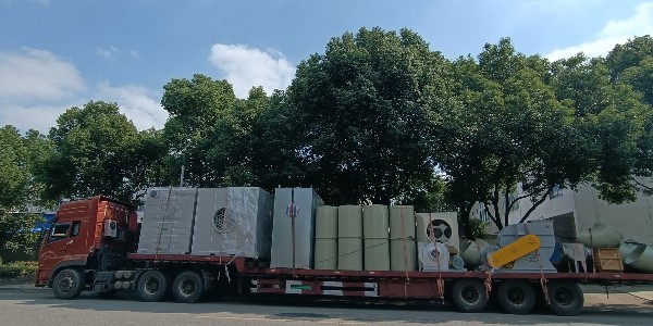秋高氣爽，耀先環境沸石轉輪+rto設備發貨嘍